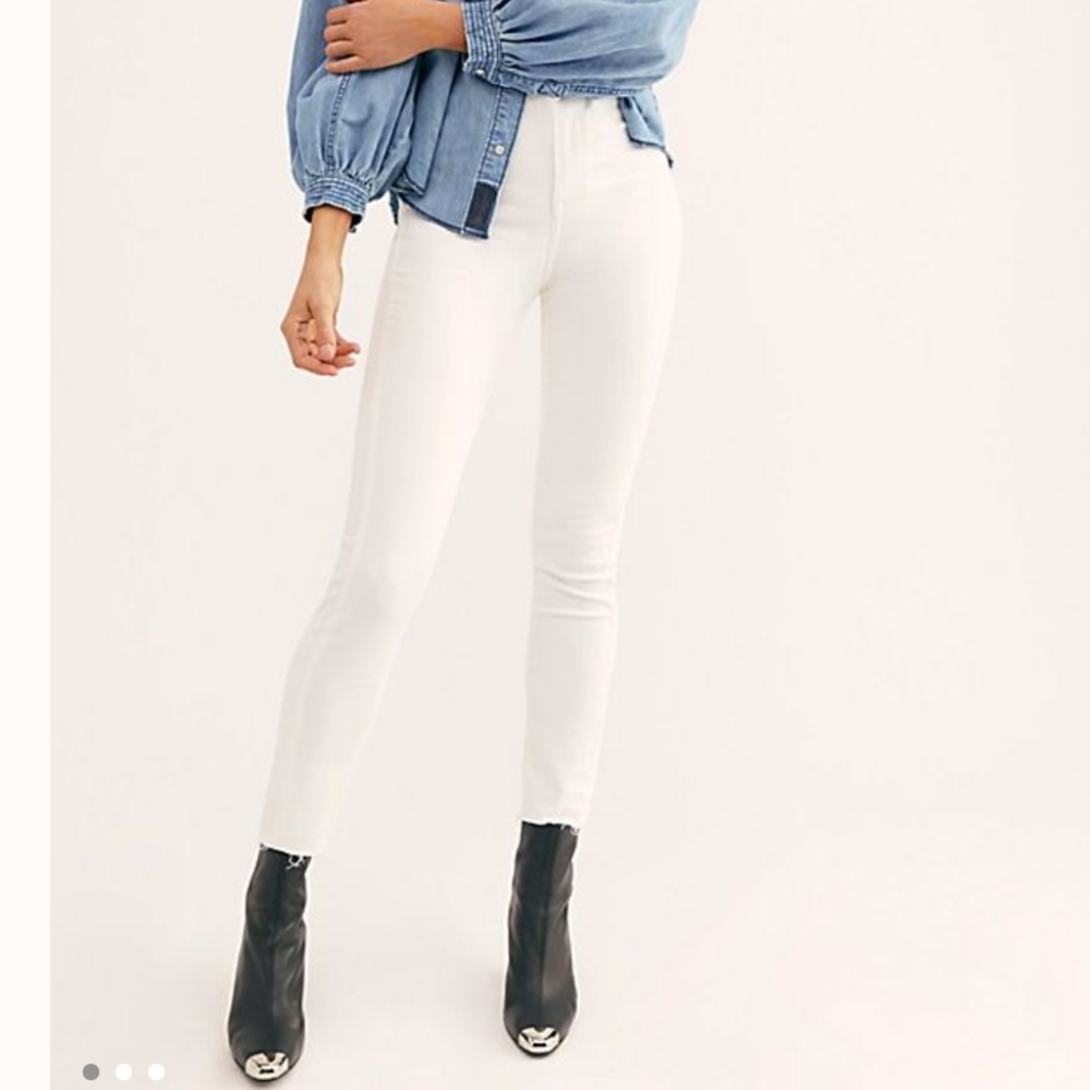 Free people skinny high rise jean